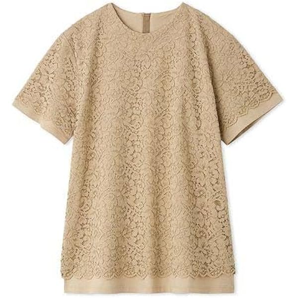 Amazon | [セルフォード] 割線フリルチュニックブラウス